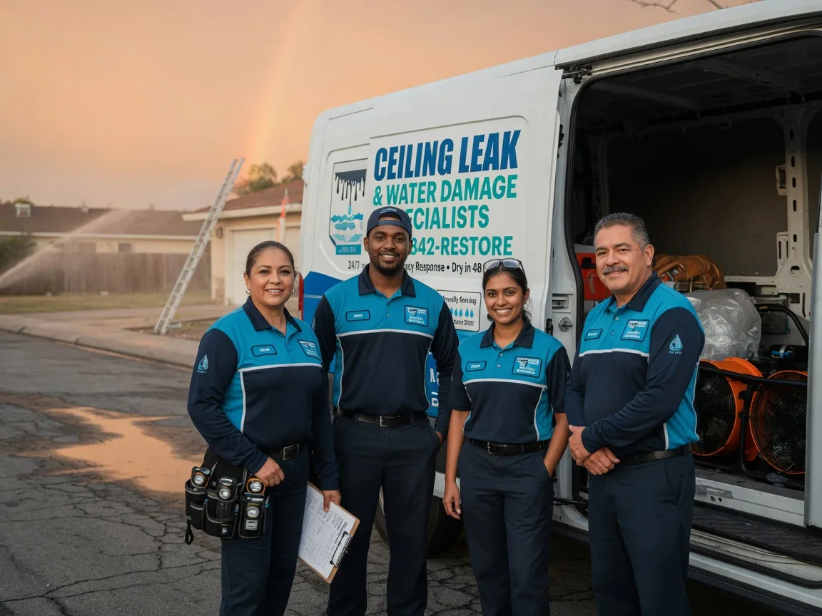 Ceiling Leak Cleanup company in Leeper, PA